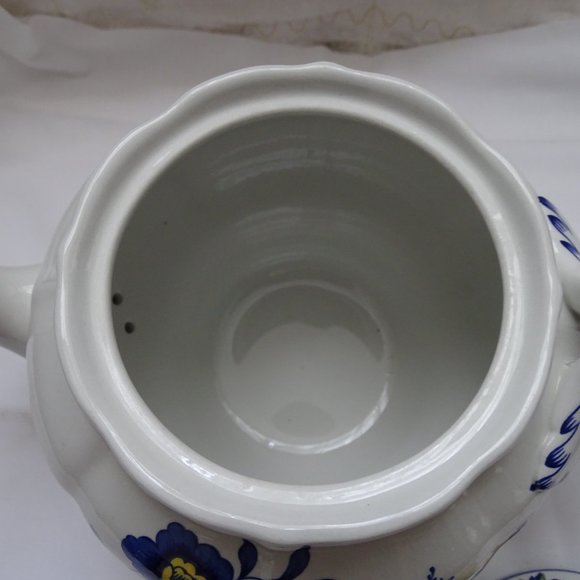 Spode Copeland England Blue Bird Teapot Vintage British Ceramics - Picture 3 of 9